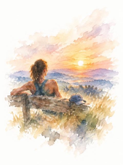 The same scene in the style Watercolor Whisper