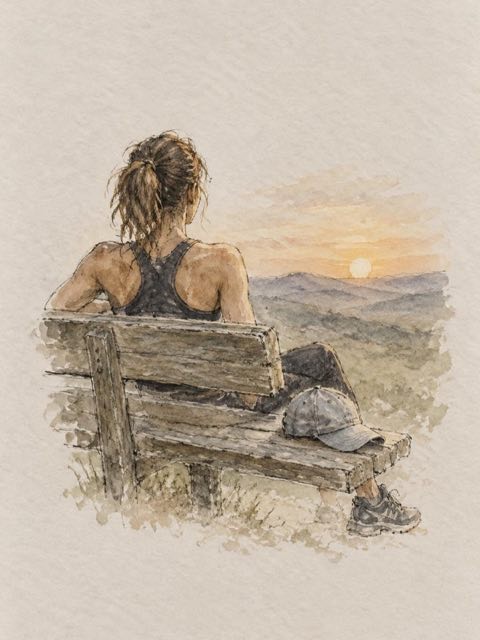 The same scene in the style Pen & keepsake