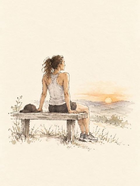 The same scene in the style Pen & Wash